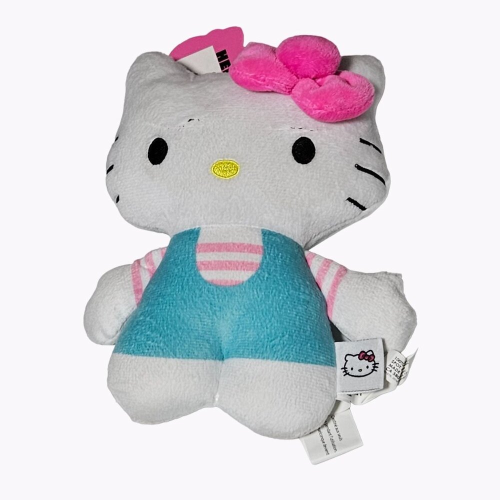 Sanrio Hello Kitty Dog Chew Toy 8 Inch Plush Cat Stuffed Animal